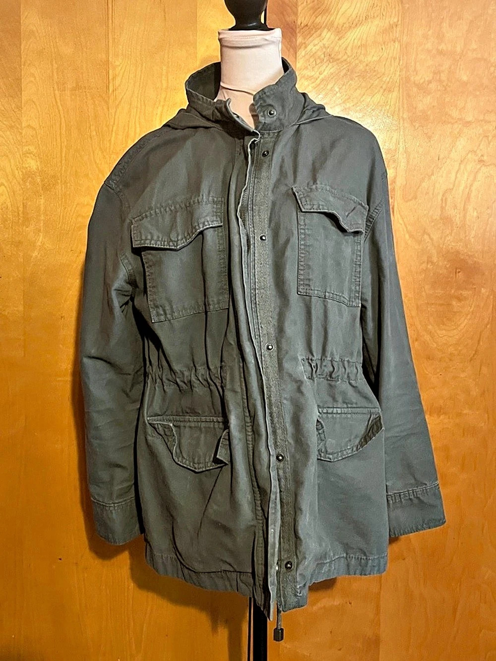 Universal Thread Utility Fashion Jacket Green Large